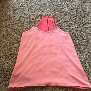 Reversible Coral Tank Top